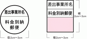 料金別納郵便への消印 東京のdｍ発送代行 ｄｍ発送が専任者付きで激安の50円代から